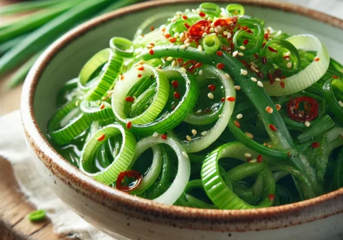 Korean Green Onion Salad (Pa Muchim) A Fresh and Flavorful Side Dish