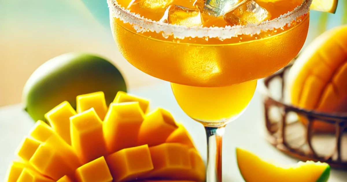 Mango Margarita on the Rocks A Tropical Twist on a Classic Cocktail