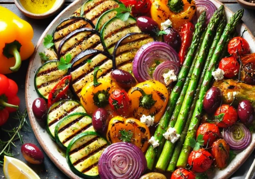 Marinated Greek Grilled Vegetables A Flavorful Mediterranean Dish
