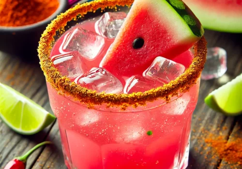 Mexican Candy Drink A Sweet and Spicy Tequila Cocktail