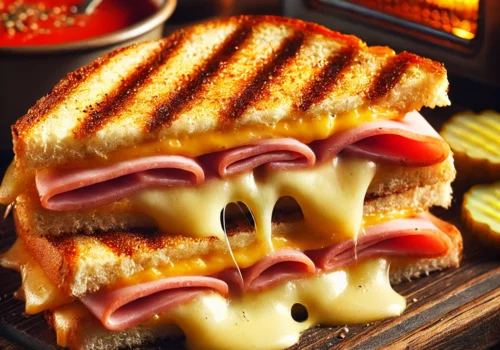 Perfect Grilled Ham and Cheese in an Air Fryer A Quick and Easy Classic