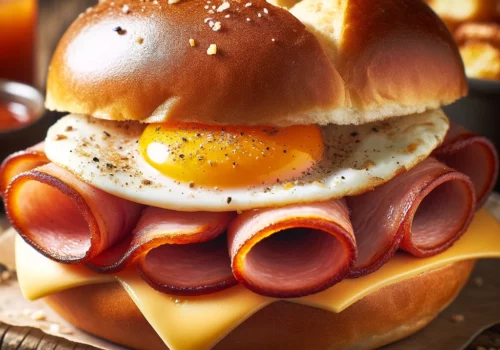 Pork Roll, Egg, and Cheese Sandwich A Jersey Classic