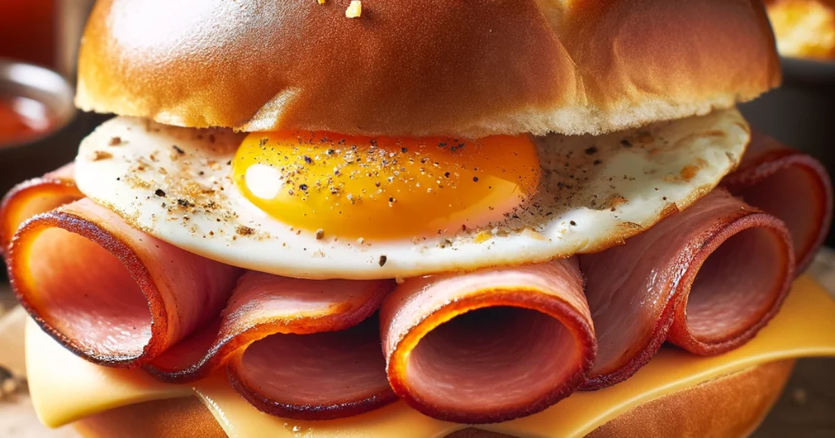 Pork Roll, Egg, and Cheese Sandwich A Jersey Classic