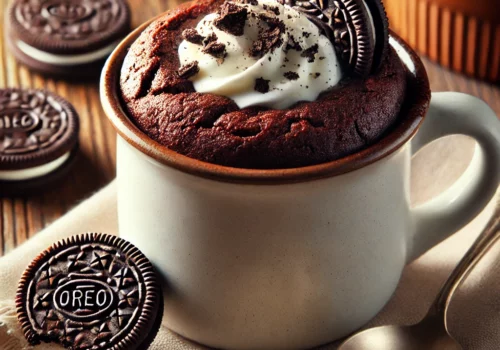 Quick and Easy 3-Ingredient Oreo Mug Cake