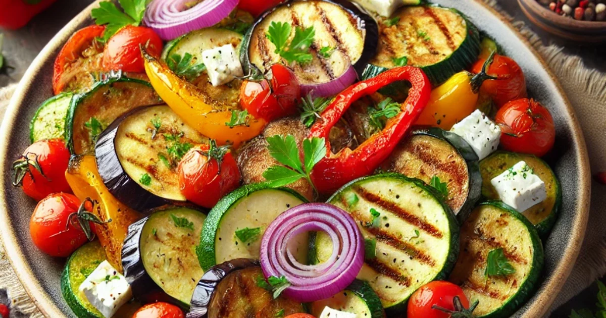 Quick and Easy Air-Fried Frozen Mediterranean Vegetables