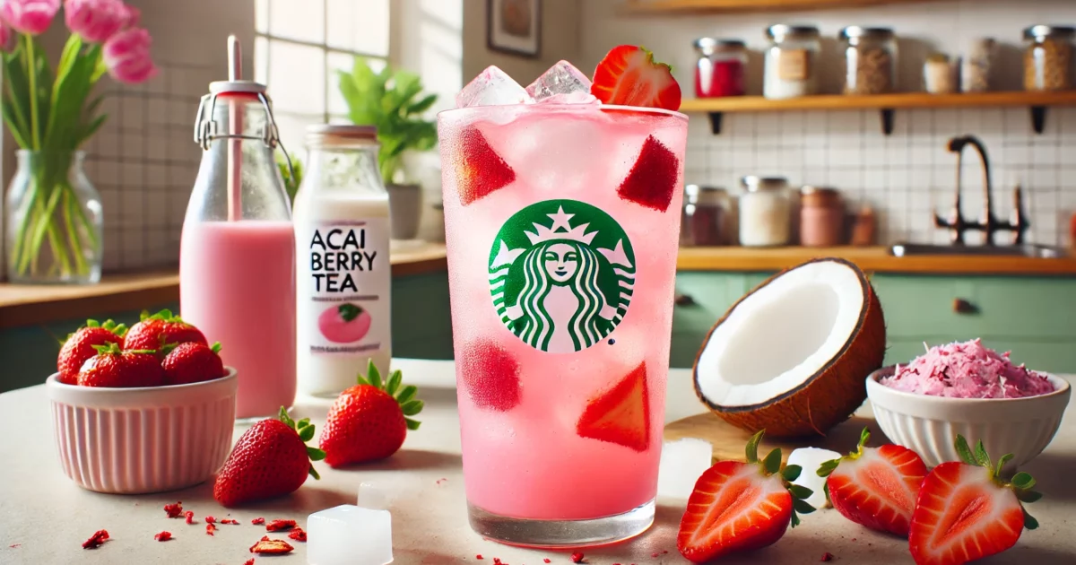 Refreshing Starbucks Pink Drink Make It at Home!