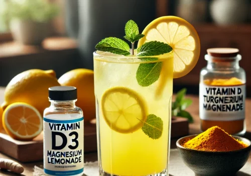 Refreshing Vitamin D Turmeric Magnesium Lemonade Recipe