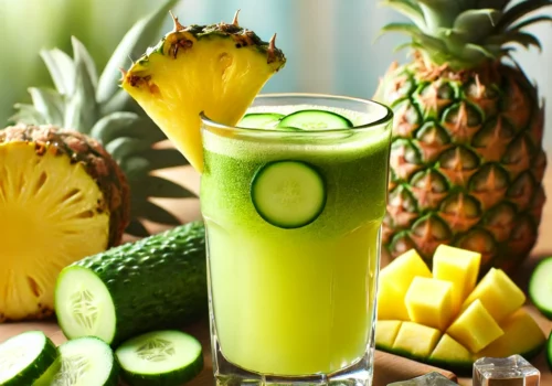 Revitalize Your Body with Pineapple and Cucumber Detox Juice