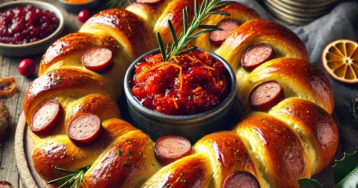 Sausage and Cheese Brioche