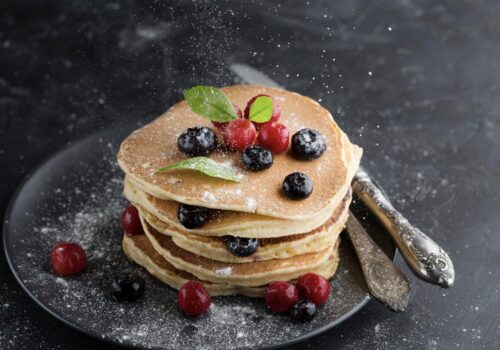 easy pancake recipe without baking powder