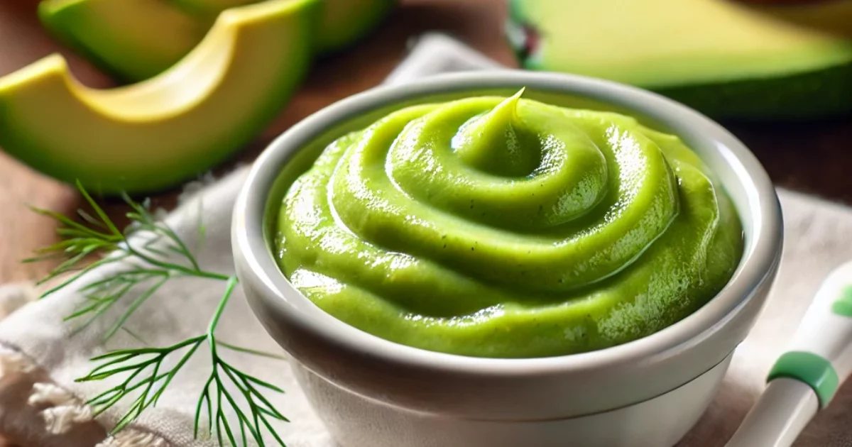 Simple Avocado Puree for Baby A Creamy and Nutritious First Food