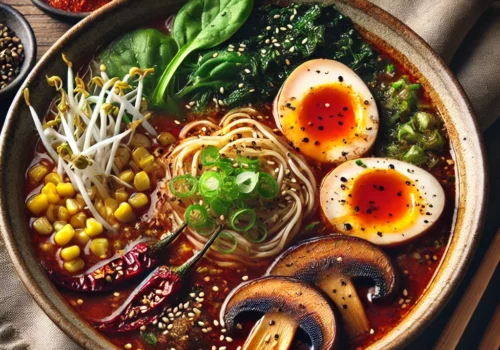 Spicy Umami Miso Ramen A Flavor-Packed Bowl of Comfort