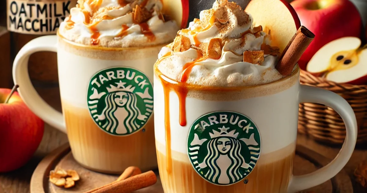 Starbucks Apple Crisp Oatmilk Macchiato Recipe