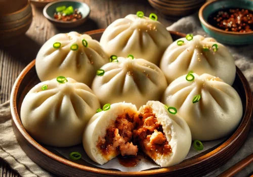 Steamed Buns (Baozi) with Savory Pork Filling A Delightful Chinese Classic