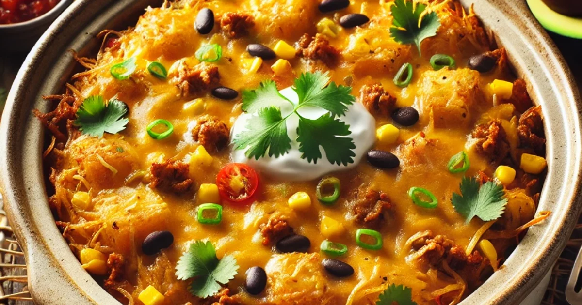 Taco Hashbrown Casserole in the Crock Pot A Hearty and Flavorful Dish
