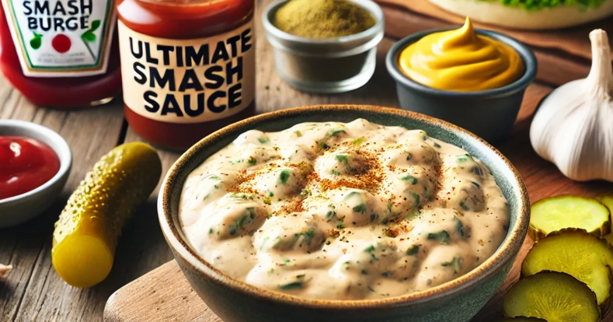 The Ultimate Smash Burger Sauce (You Must Try!)