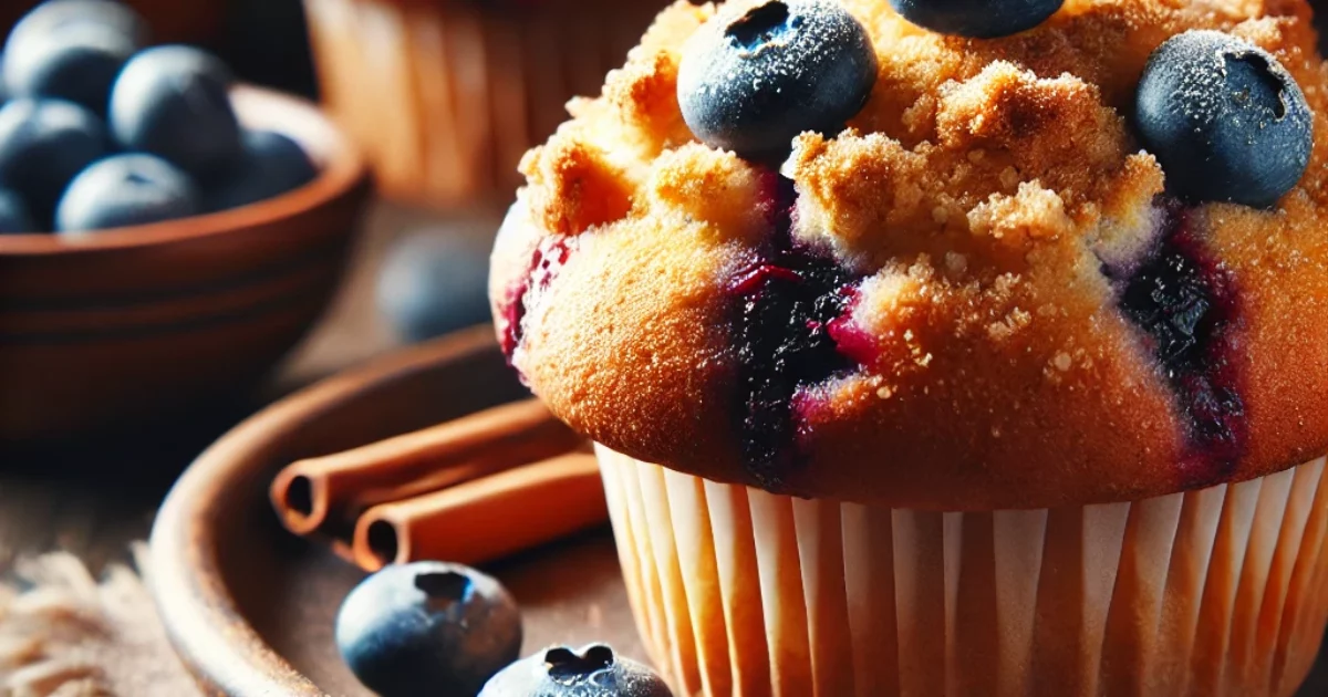 ToDieFor Blueberry Muffins Moist, Fluffy, and Packed with Flavor