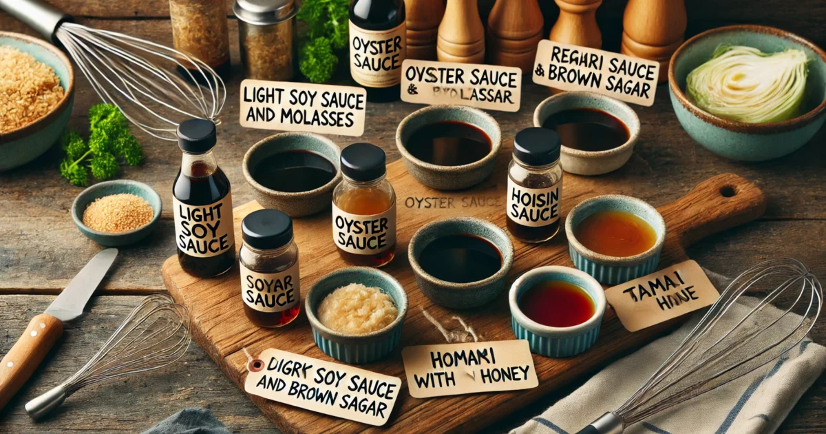 Unleash the Richness Perfect Substitutes for Dark Soy Sauce