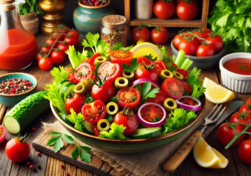 Zesty Bloody Mary Tomato Salad A Flavor Explosion in Every Bite