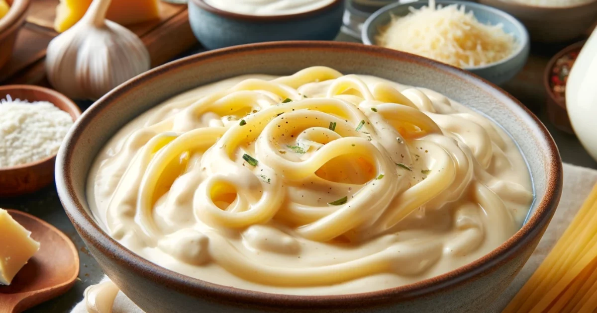 Lightened-Up Alfredo Sauce: Creamy, Dreamy, and Guilt-Free
