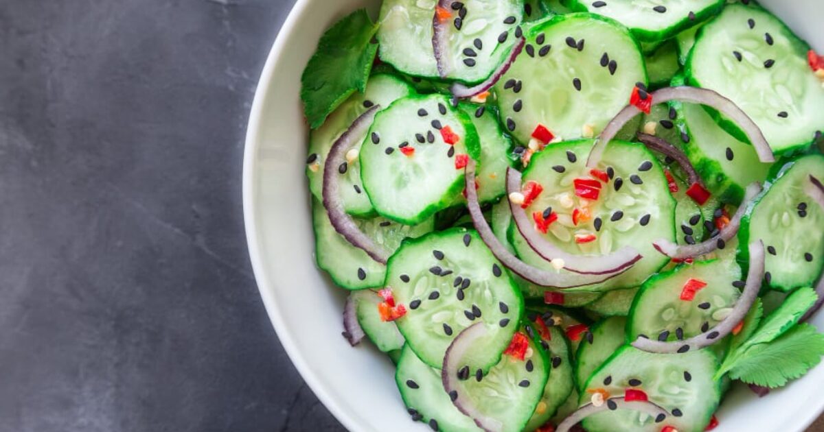 Din Tai Fung's cucumber salad