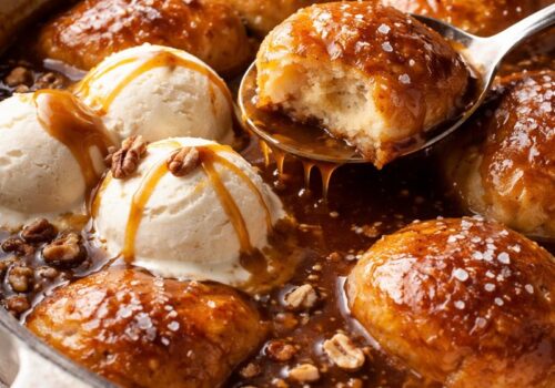 Salted Caramel Dumplings