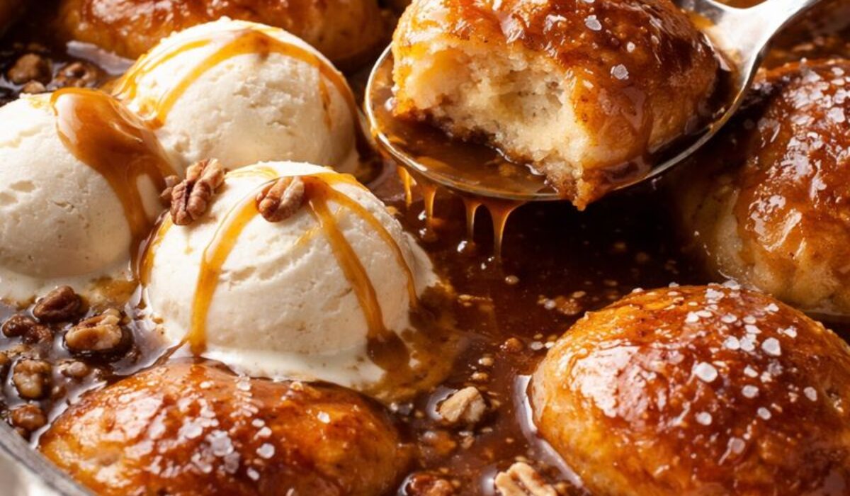 Salted Caramel Dumplings