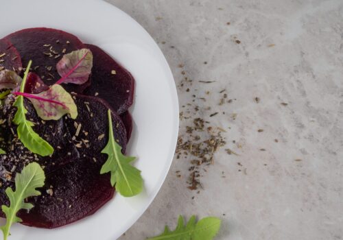 Sous Vide Beets with Balsamic Glaze