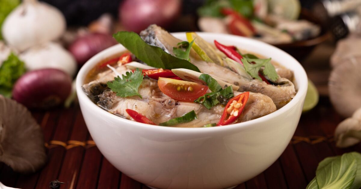 Vietnamese crab soup