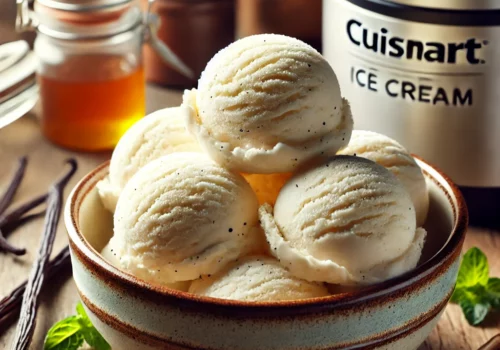cuisinart vanilla ice cream recipe