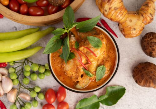 Malabar fish curry with tamarind and coconut
