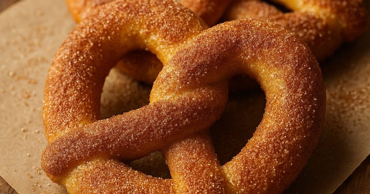 Cinnamon Sugar Pretzels