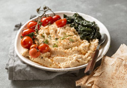 Roasted Red Pepper and Feta Dip (Htipiti)