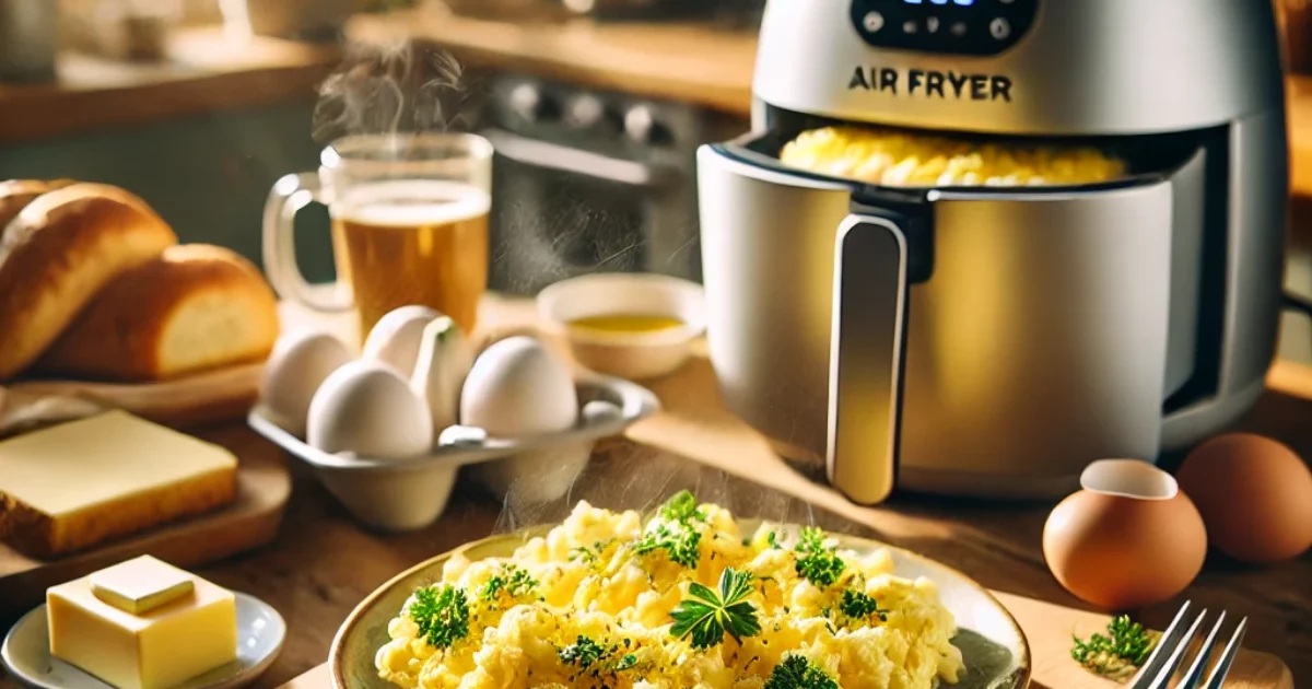 scrambled eggs in air fryer