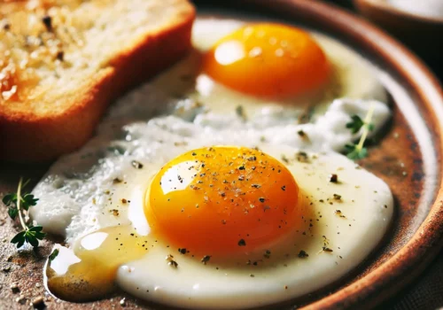 how to make over easy eggs