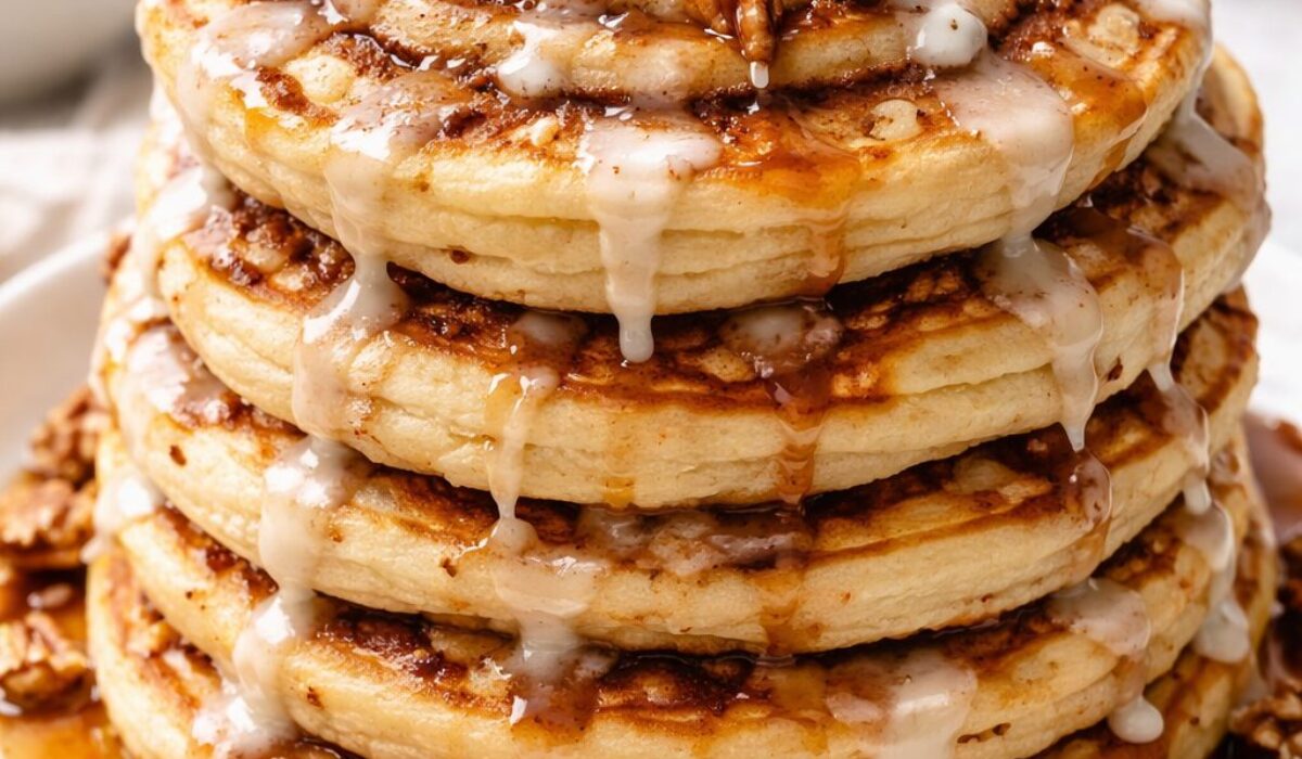 Cinnamon Swirl Pancakes
