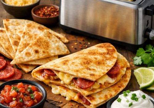 Crispy Toaster Tortilla