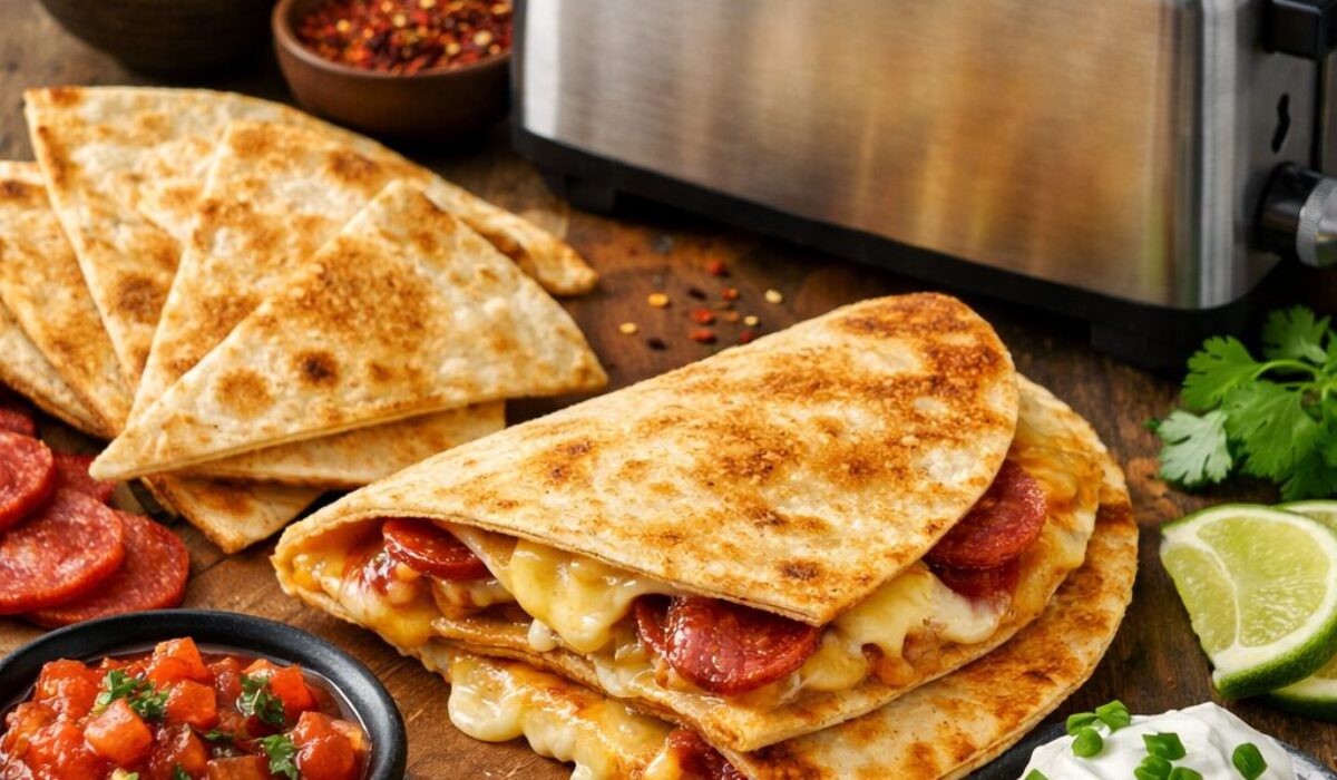 Crispy Toaster Tortilla