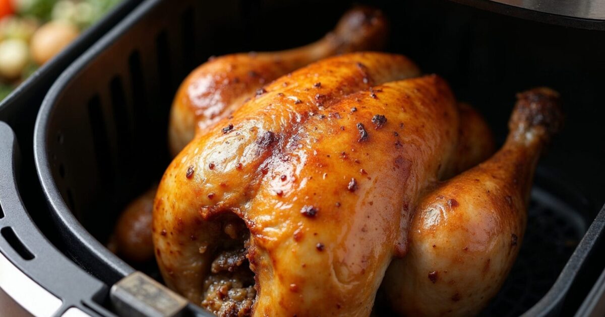 How long to cook cornish hen in air fryer