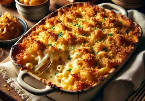 french onion mac and cheese