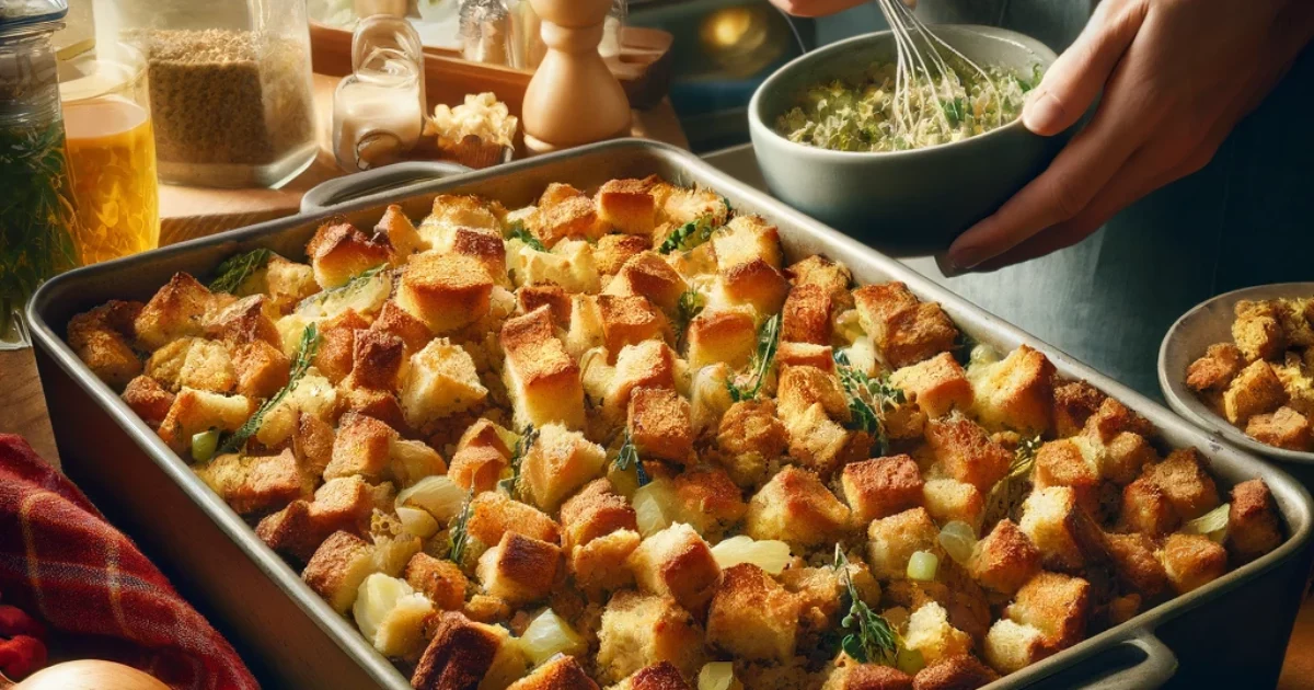 how long to cook stuffing in the oven