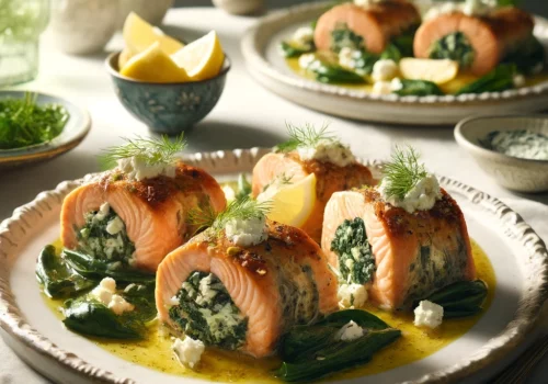 how to cook stuffed salmon