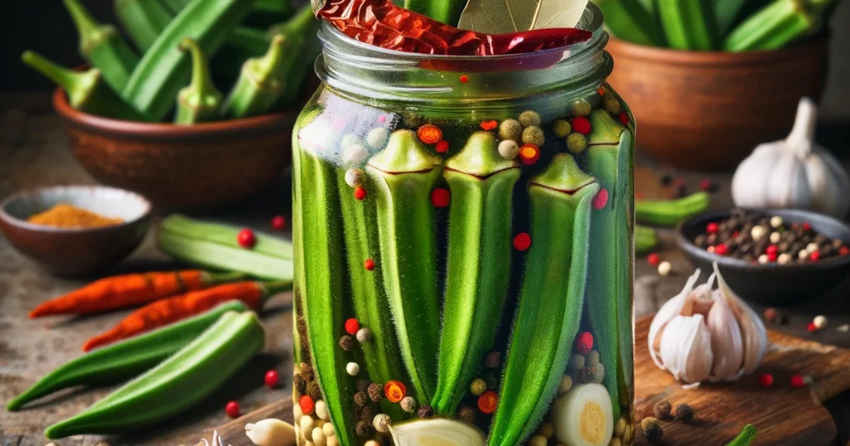 Quick Pickled Okra - The Tangy, Crunchy Snack You'll Crave All Summer Long