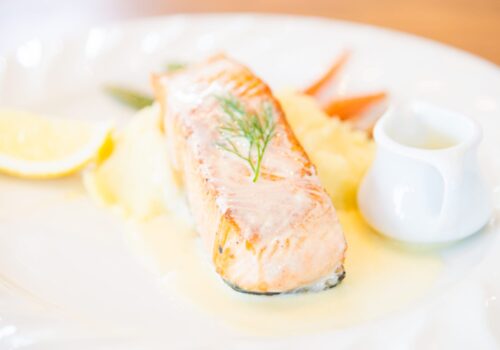 Sous Vide Salmon with Dill and Lemon