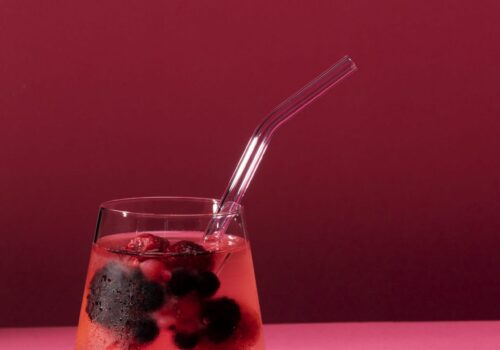 strawberry acai refresher with lemonade