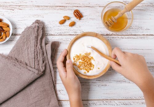 Greek Yogurt with Honey and Walnuts
