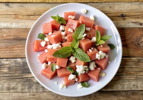 Feta and Watermelon Salad