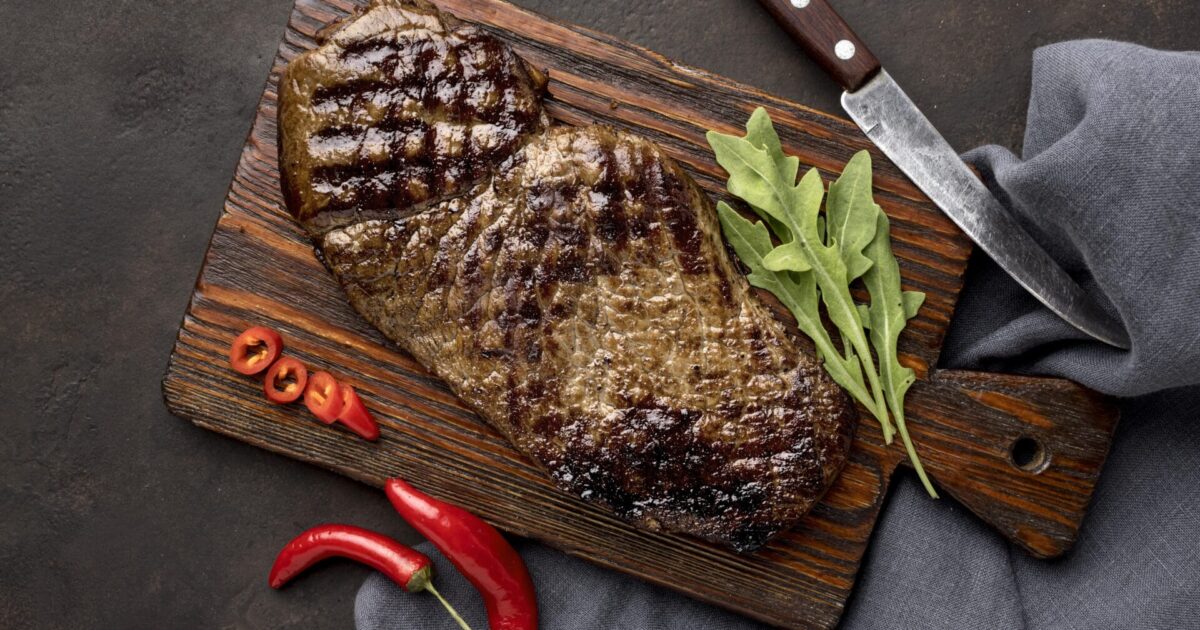 Ninja Grill Marinated Flank Steak